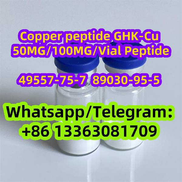 Paveiksliukas Copper peptide GHK-Cu 50MG/100MG/Vial Peptide CAS 49557-75-7 89030-95-5