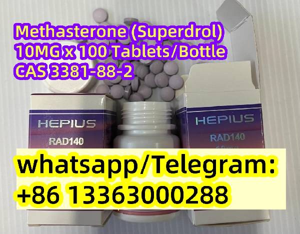 Paveiksliukas Methasterone (Superdrol) 10MG x 100 Tablets/Bottle CAS 3381-88-2